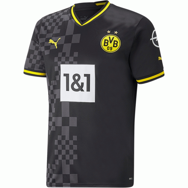 Borussia Dortmund Soccer Jersey Away Player Version 2022/23